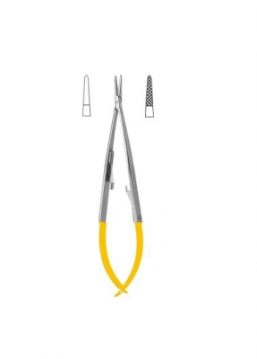 Needle Holders with Tungsten Carbide Inserts without TC